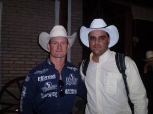 Cody Navarre e Eugênio José em Barretos em 2008